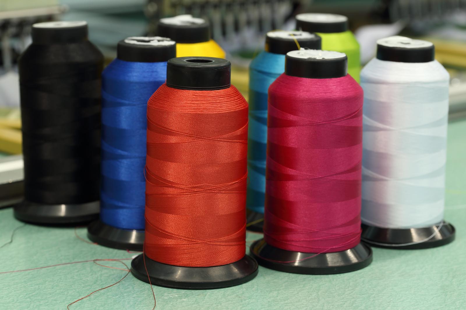 reels of thread of Machine embroider